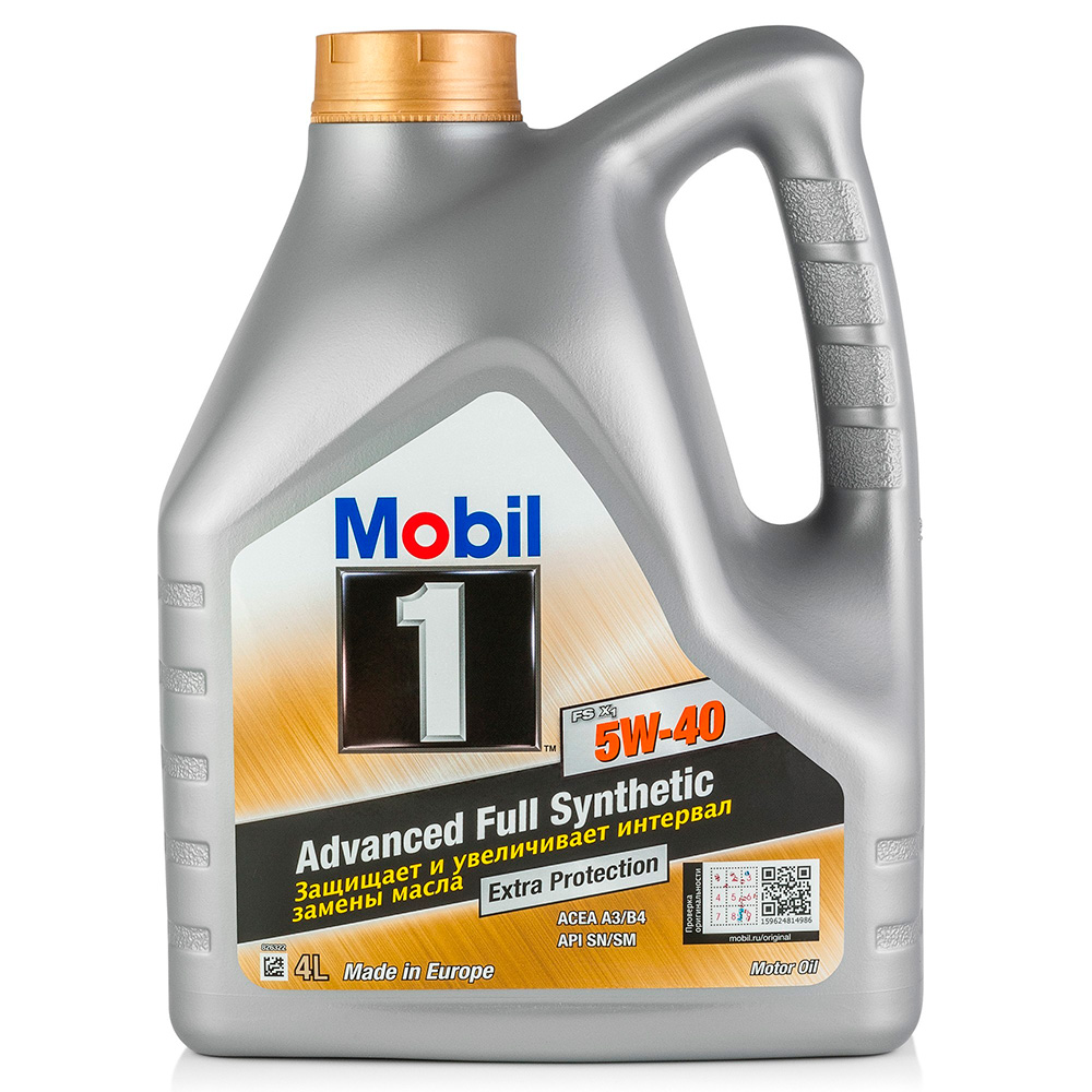 Масло моторное Mobil 1 FS X1 5W40 синтетическое 4 л