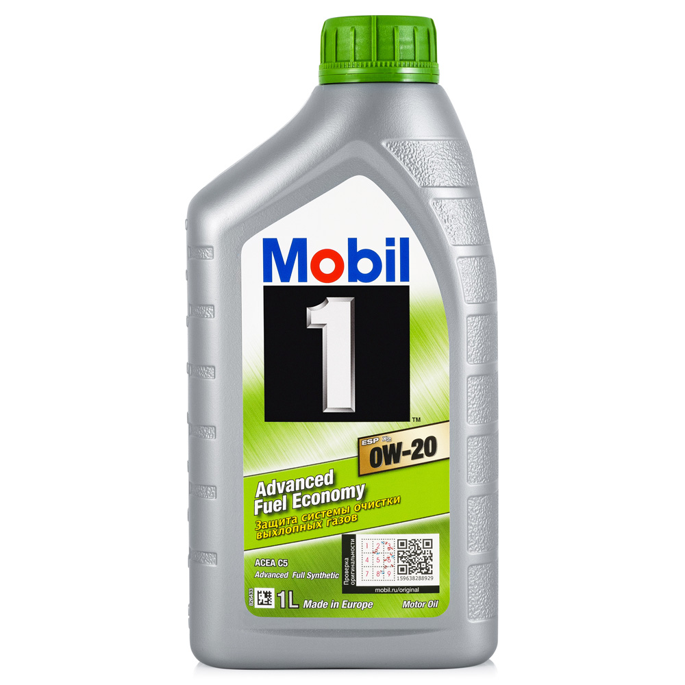 Масло моторное Mobil ESP X2 0W20 синтетическое 1 л