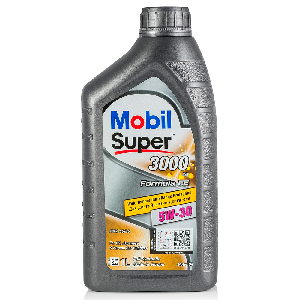 Масло моторное Mobil Super 3000 X1 Formula FE 5W30 синтетическое 1 л