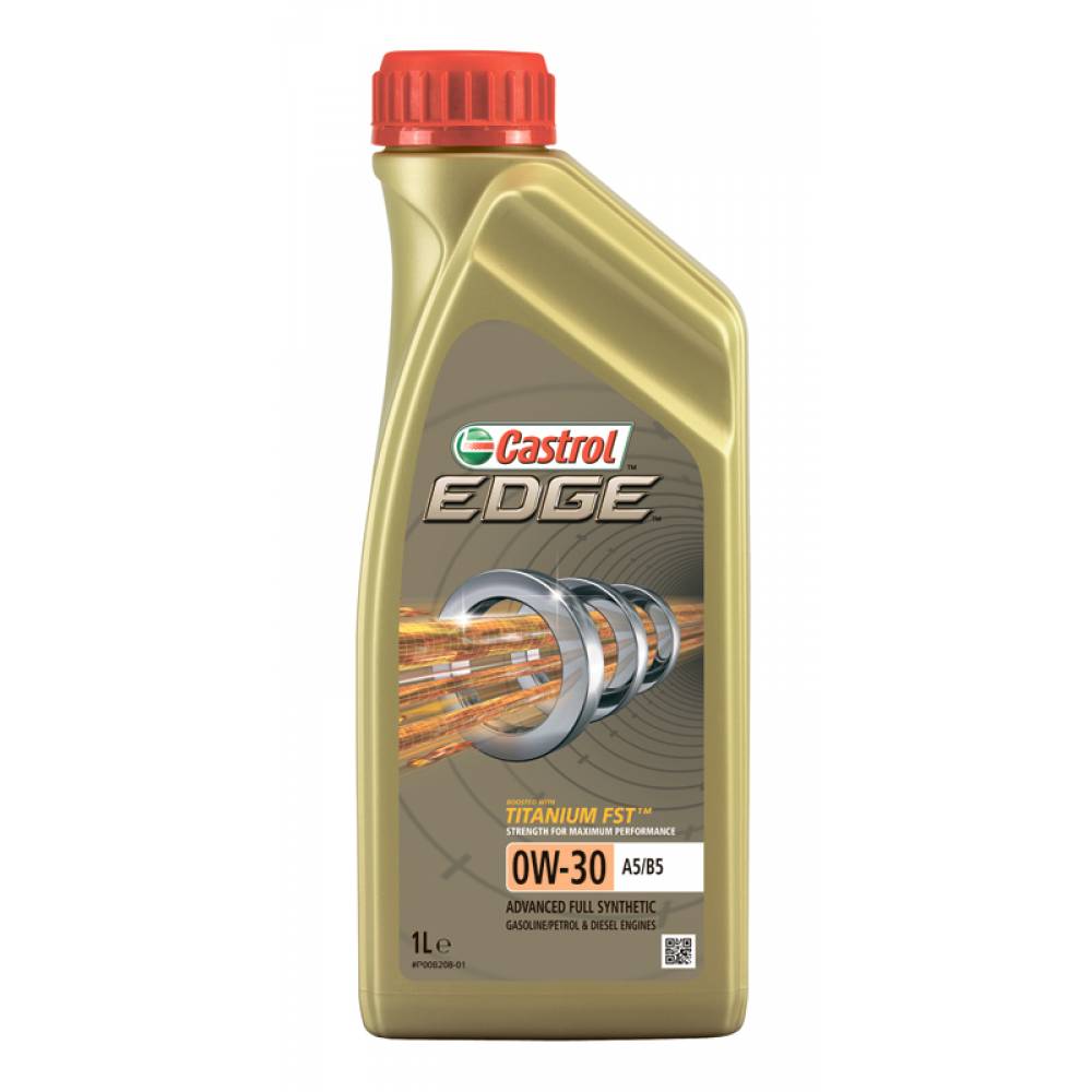 Моторное масло Castrol EDGE 0W-30 A5/B5 синтетическое, 1 л