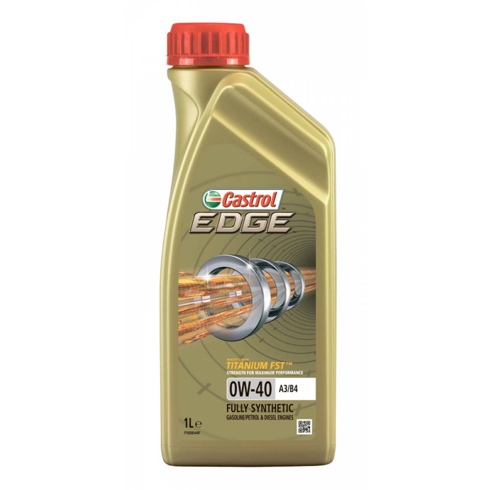 Моторное масло Castrol EDGE 0W-40 A3/B4 синтетическое, 1 л