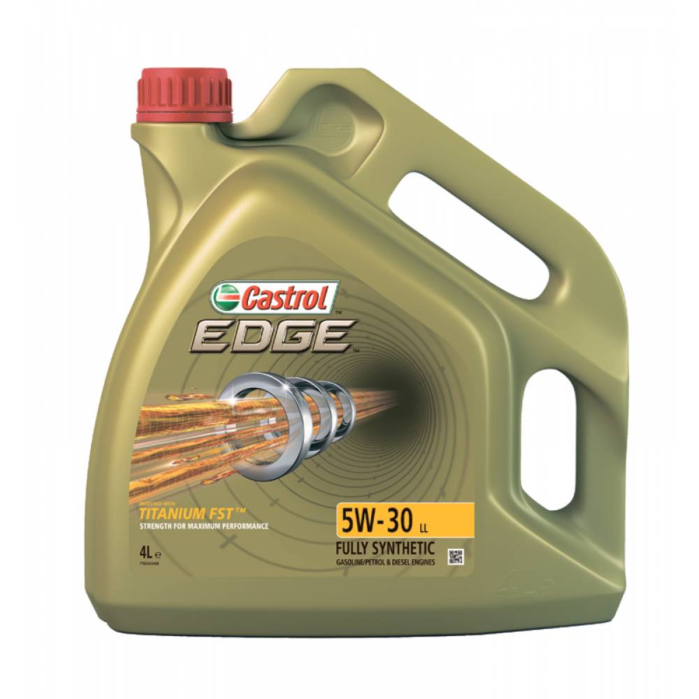 Моторное масло Castrol EDGE 5W-30 LL синтетическое, 4 л