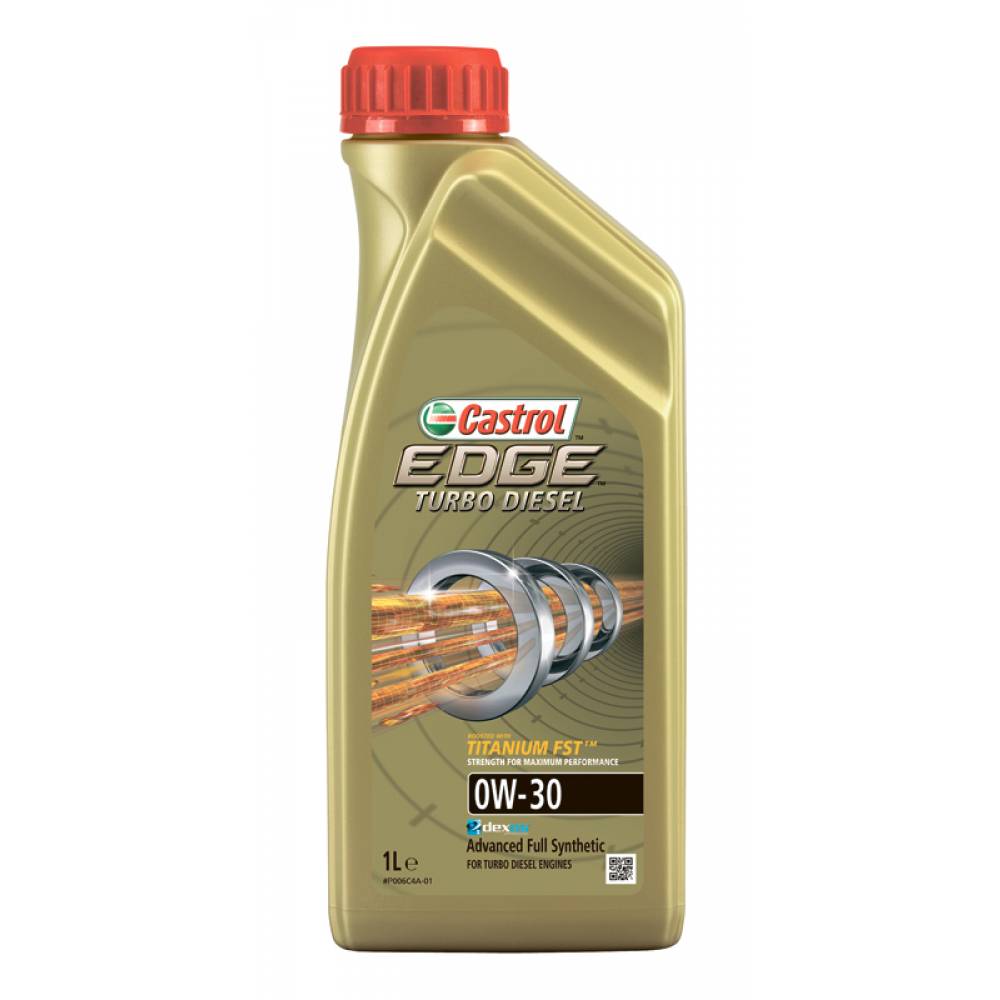 Моторное масло Castrol EDGE Turbo Diesel 0W-30 синтетическое, 1 л
