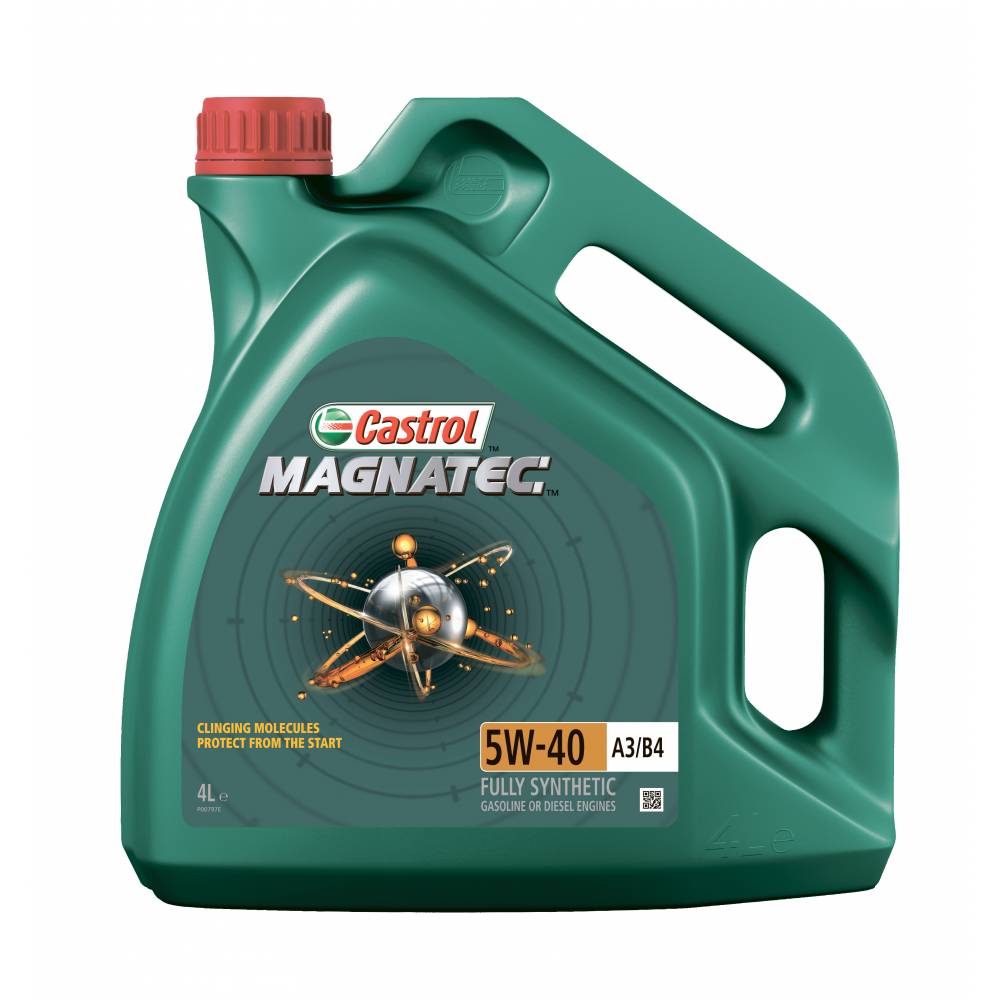Моторное масло Castrol Magnatec 5W-40 A3/B4 синтетическое, 4 л