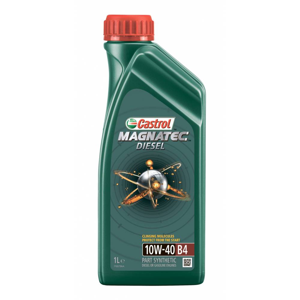 Моторное масло Castrol Magnatec Diesel 10W-40 B4 полусинтетическое, 1 л