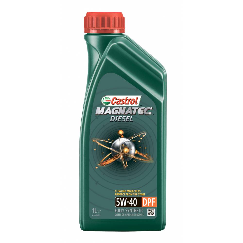 Моторное масло Castrol Magnatec Diesel 5W-40 DPF синтетическое, 1 л